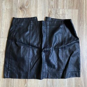 Leather Skirt